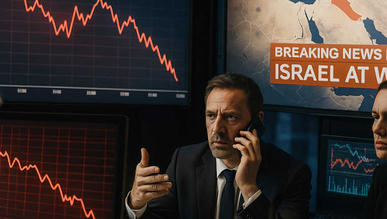 המלחמה ממשיכה לטלטל את שוק ההון: חשש למשבר כלכלי רחב היקף